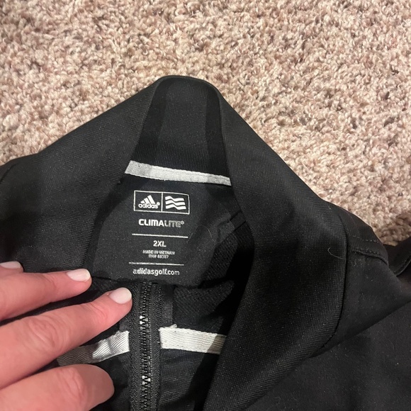 Men's 2XL Adidas Climalite quarter zip pullover - Picture 3 of 3